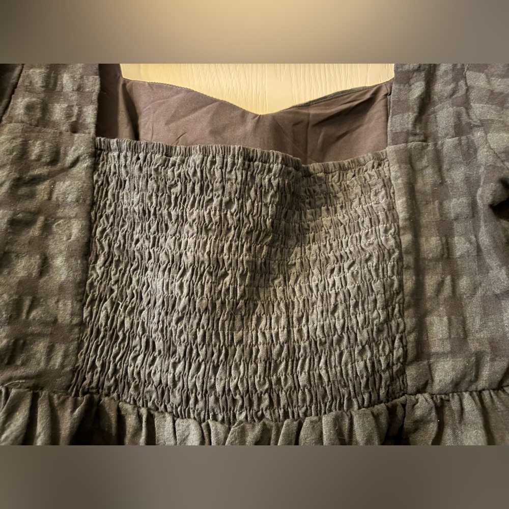 Disturbia plaid baby doll dress - Picture 3 of 6